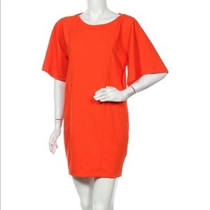 Zara Orange Block dress